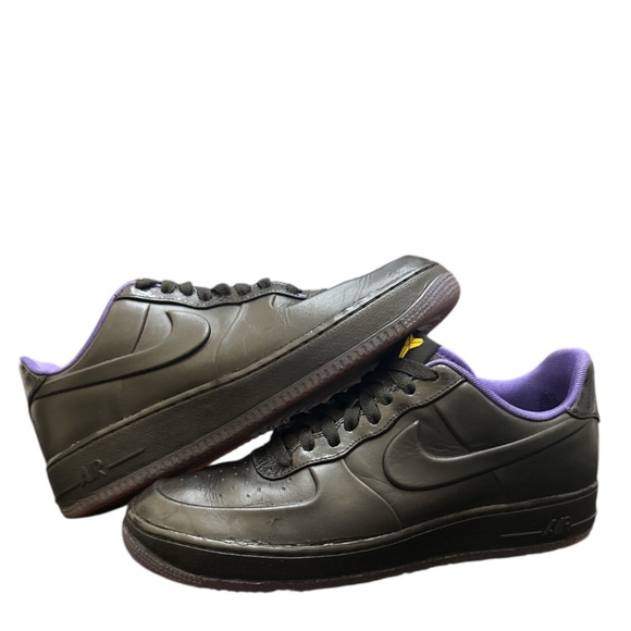 NIKE - AIR FORCE 1 LOW SUPREME VT BLACK PURPLE GOLD “KOBE” SNEAKERS main image 12